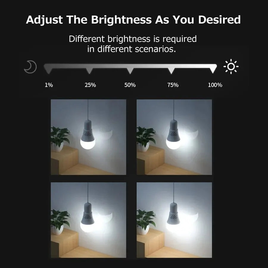 Smart bulb (Wi-Fi, app control)