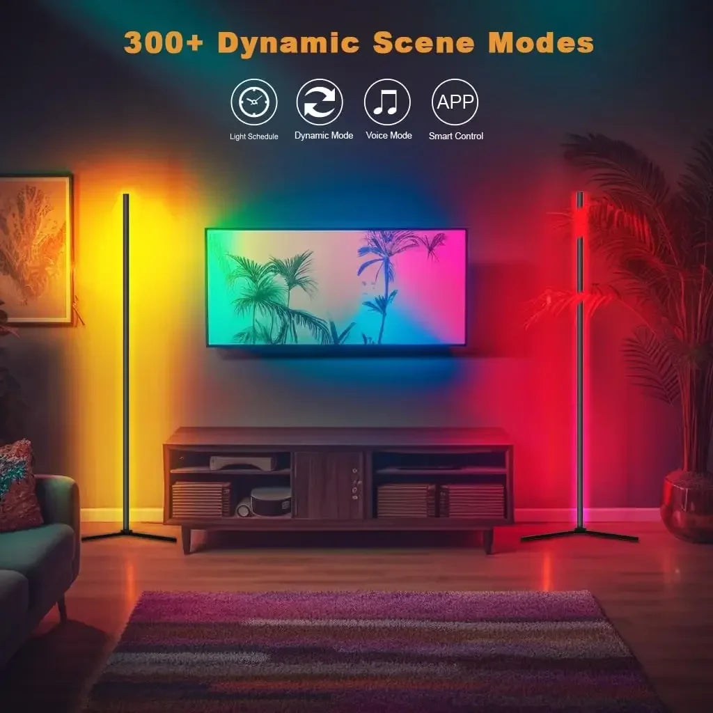 RGB smart lamp with colour modes