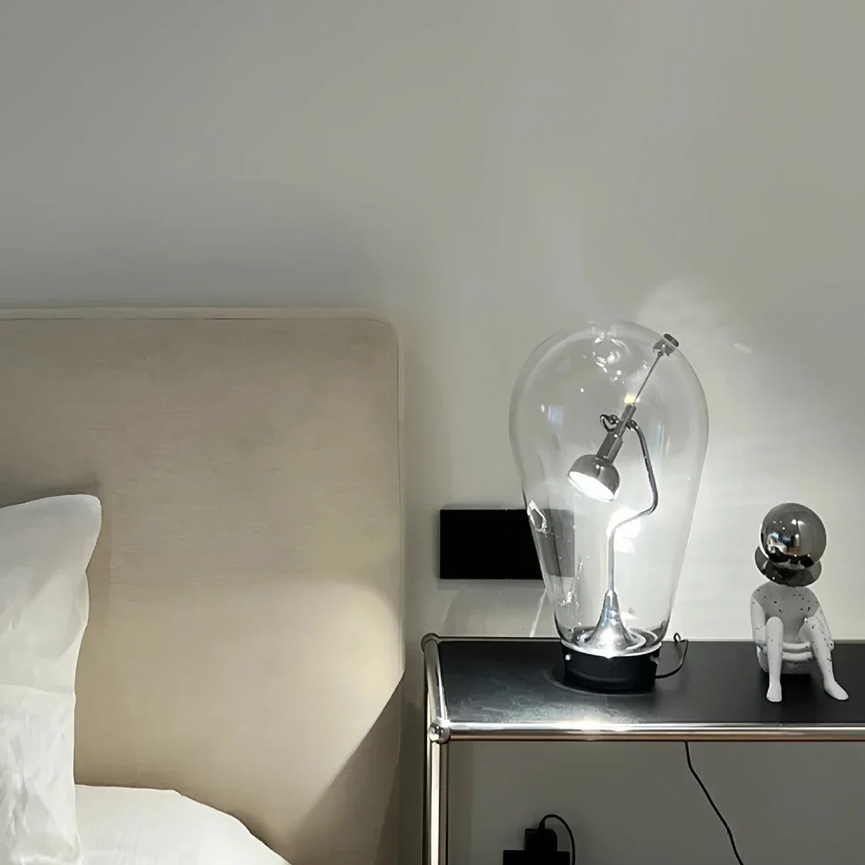 Decorative table lamp | Glass