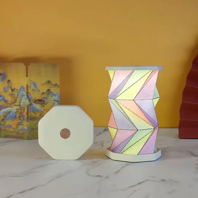 Foldable travel desk lamp