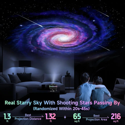 Galaxy star projector lamp