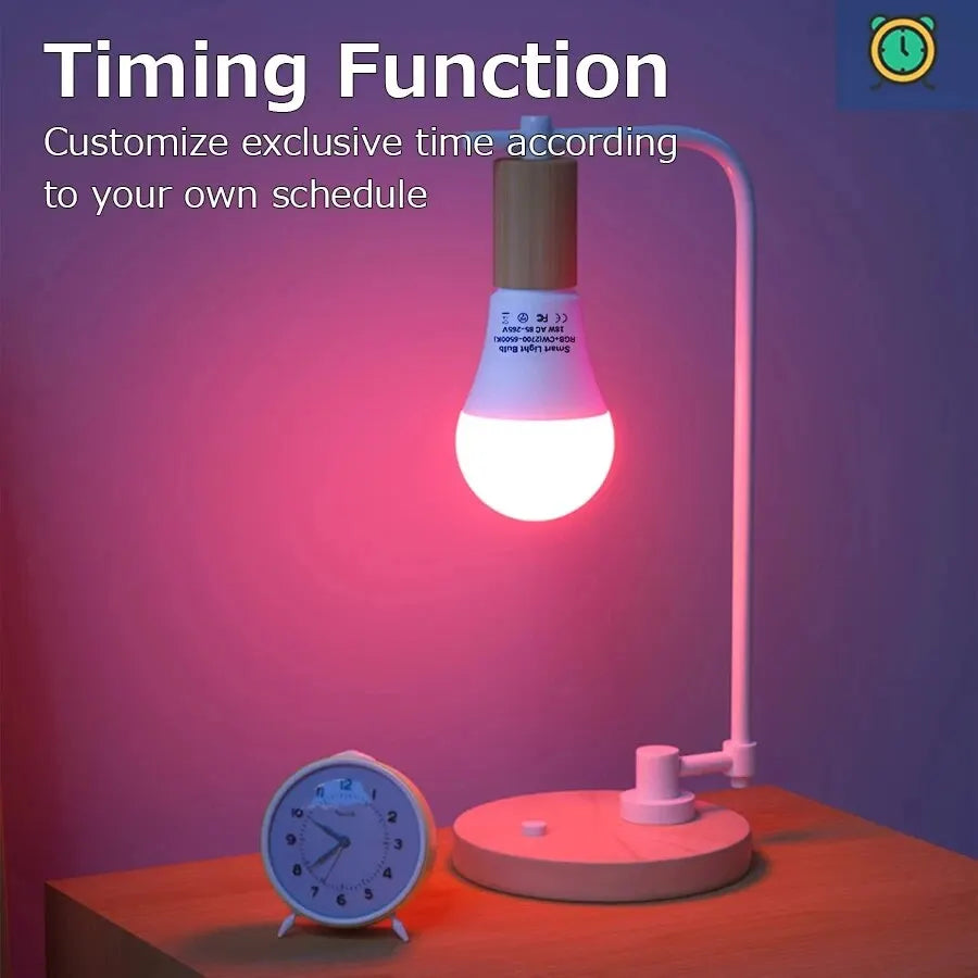 Smart bulb (Wi-Fi, app control)