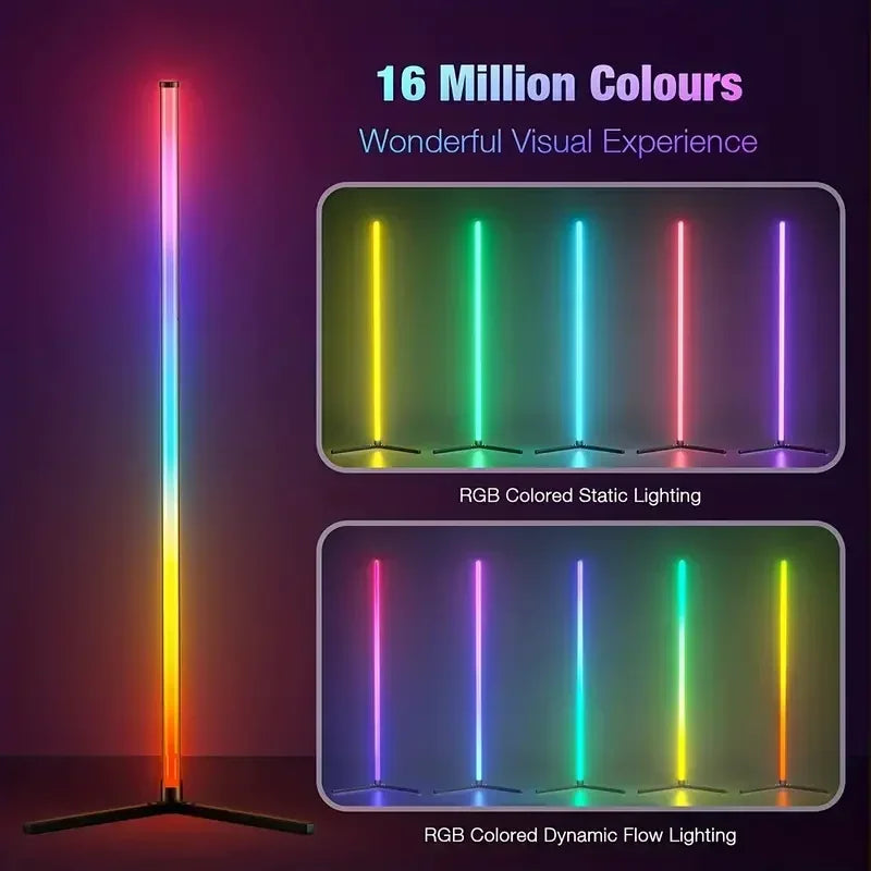 RGB smart lamp with colour modes